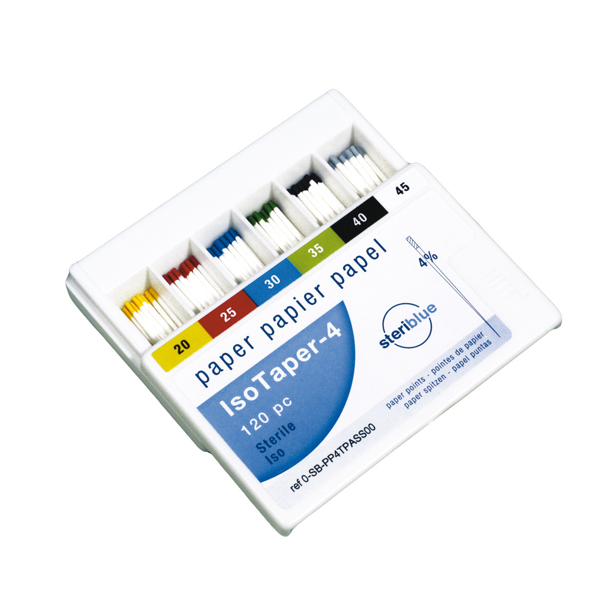 SteriBlue Paper Points Iso-Taper